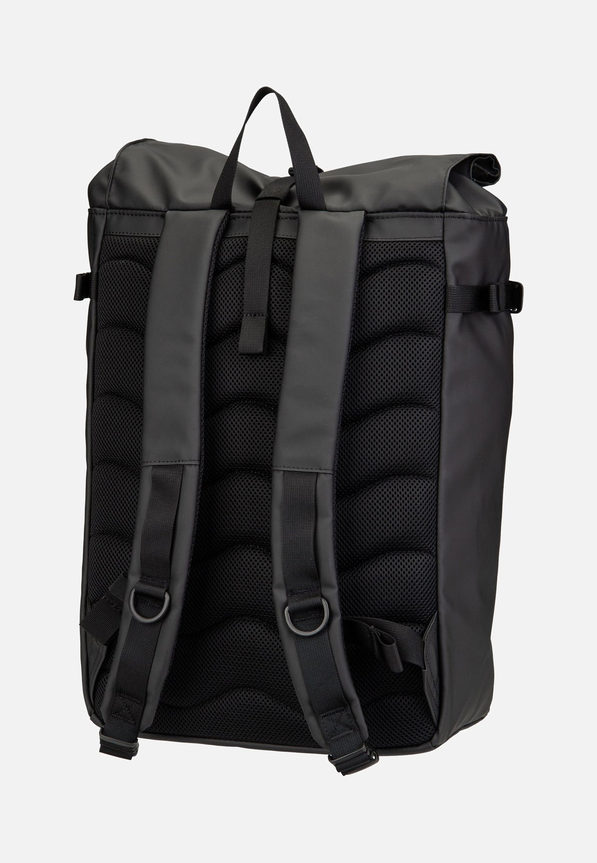 Sandqvist Stream Slim Rolltop L Black Backpack