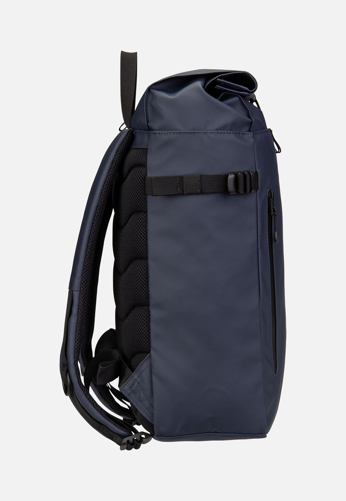 Sandqvist Stream Slim Rolltop M Navy Backpack