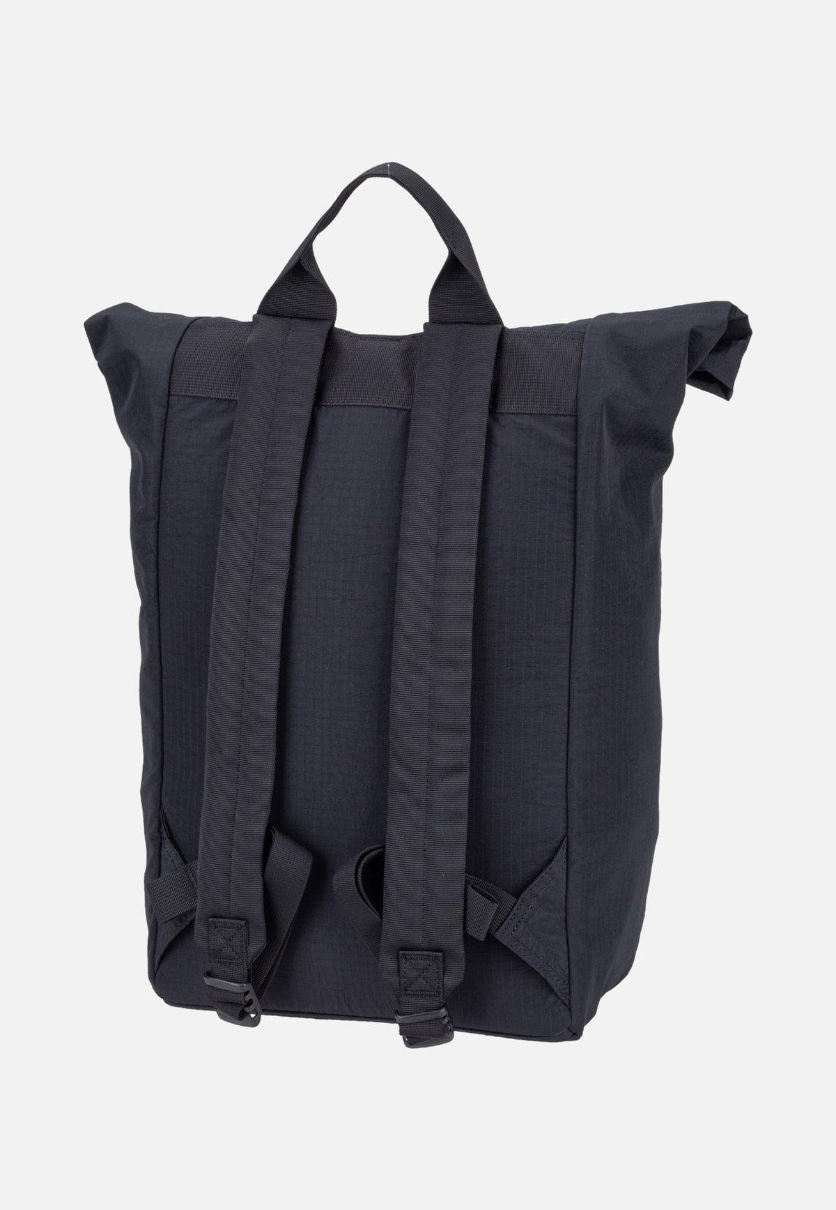 Sandqvist Grid Rolltop 16' Black Rolltop Backpack