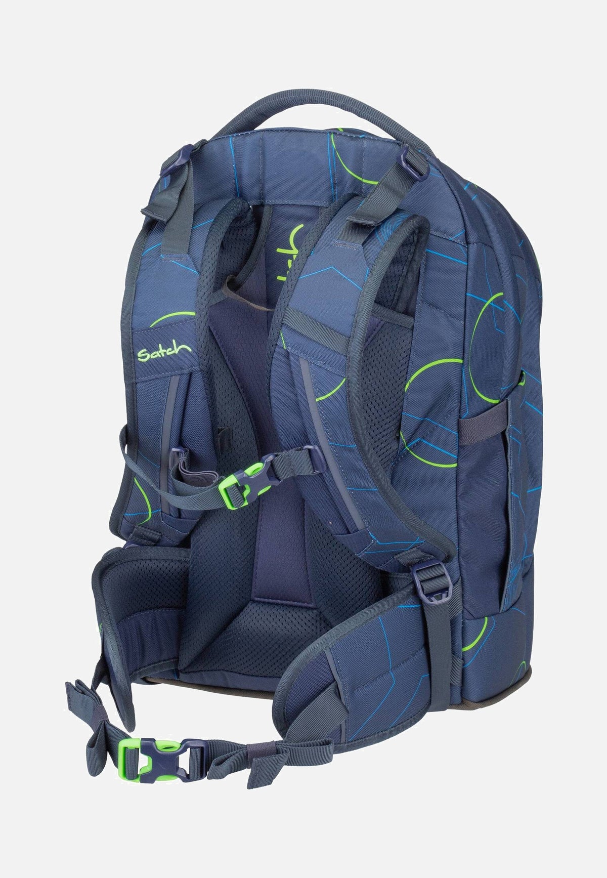 satch satch Pack Blue Tech School Bag