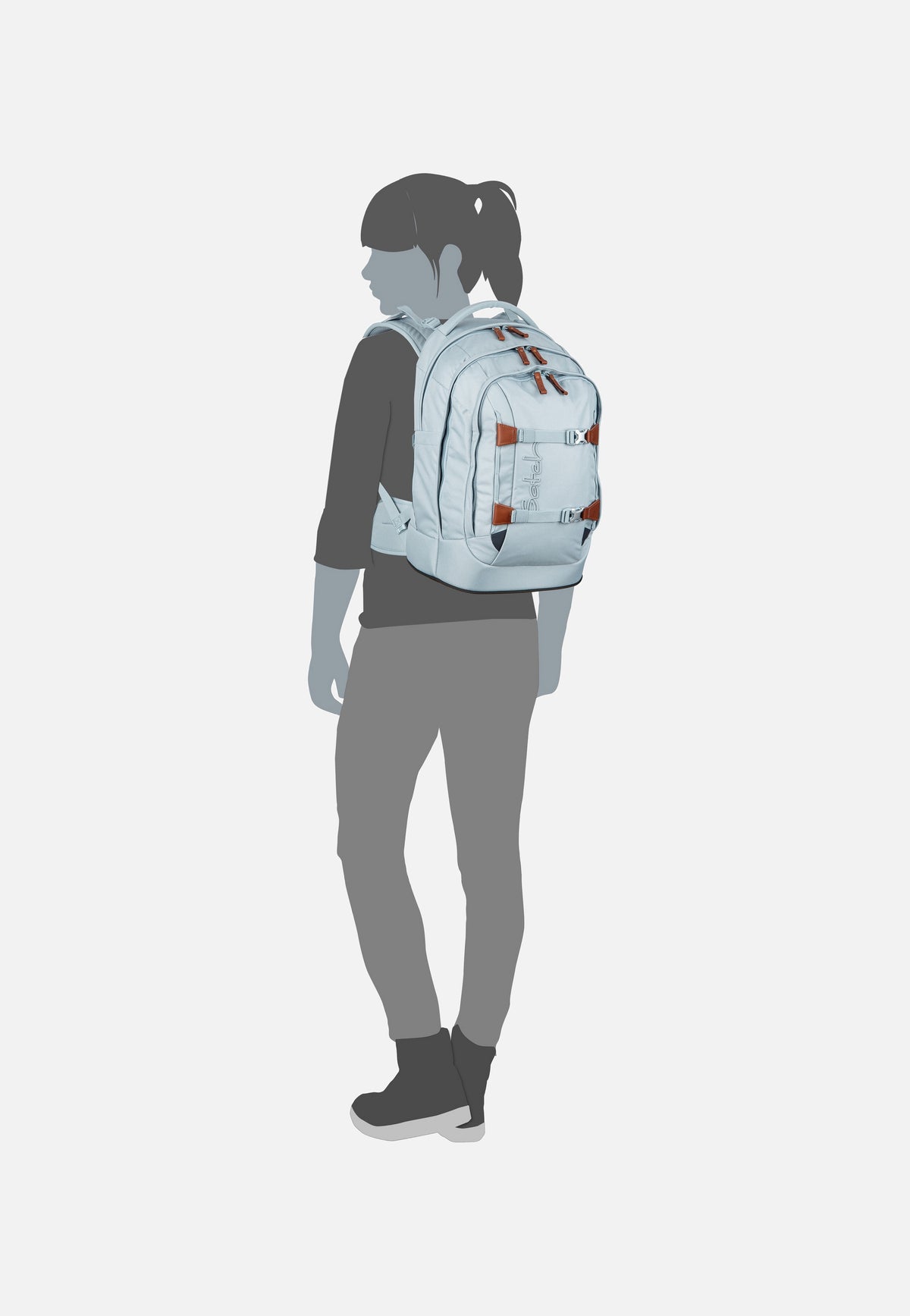 satch satch Pack Nordic Edition Nordic Black School Bag