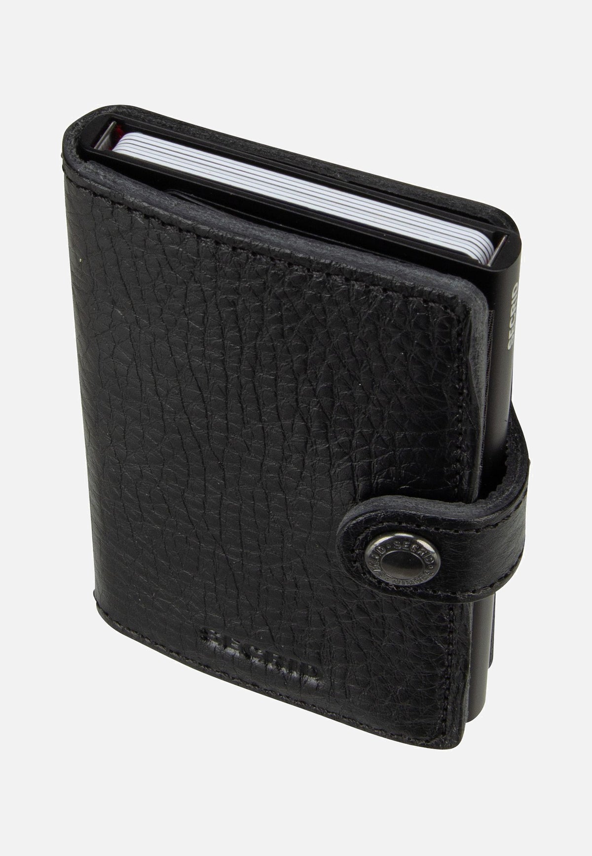 Secrid Miniwallet Veg Tanned Black-Black Wallet