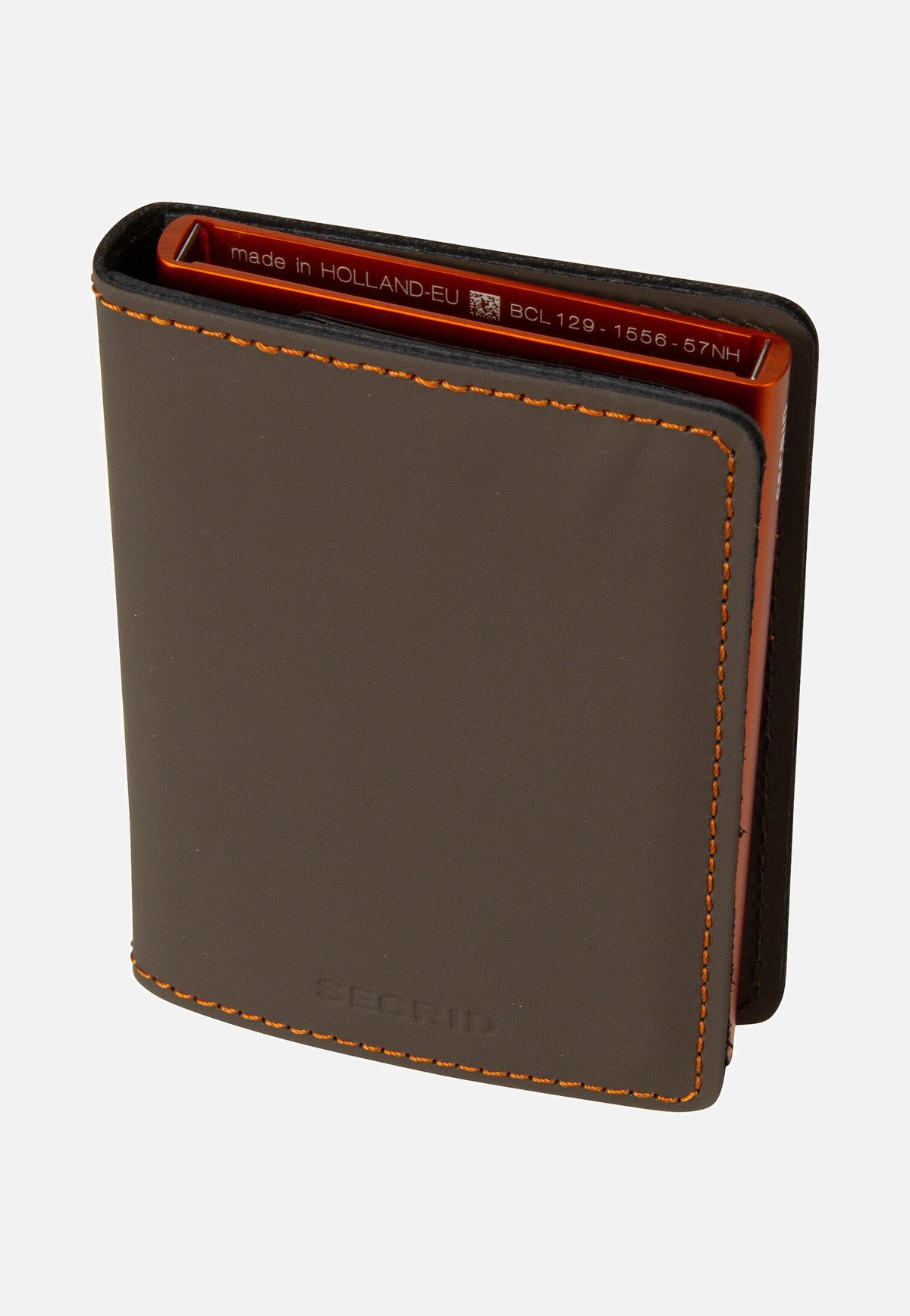 Secrid Slimwallet Matte Truffle-Orange Wallet