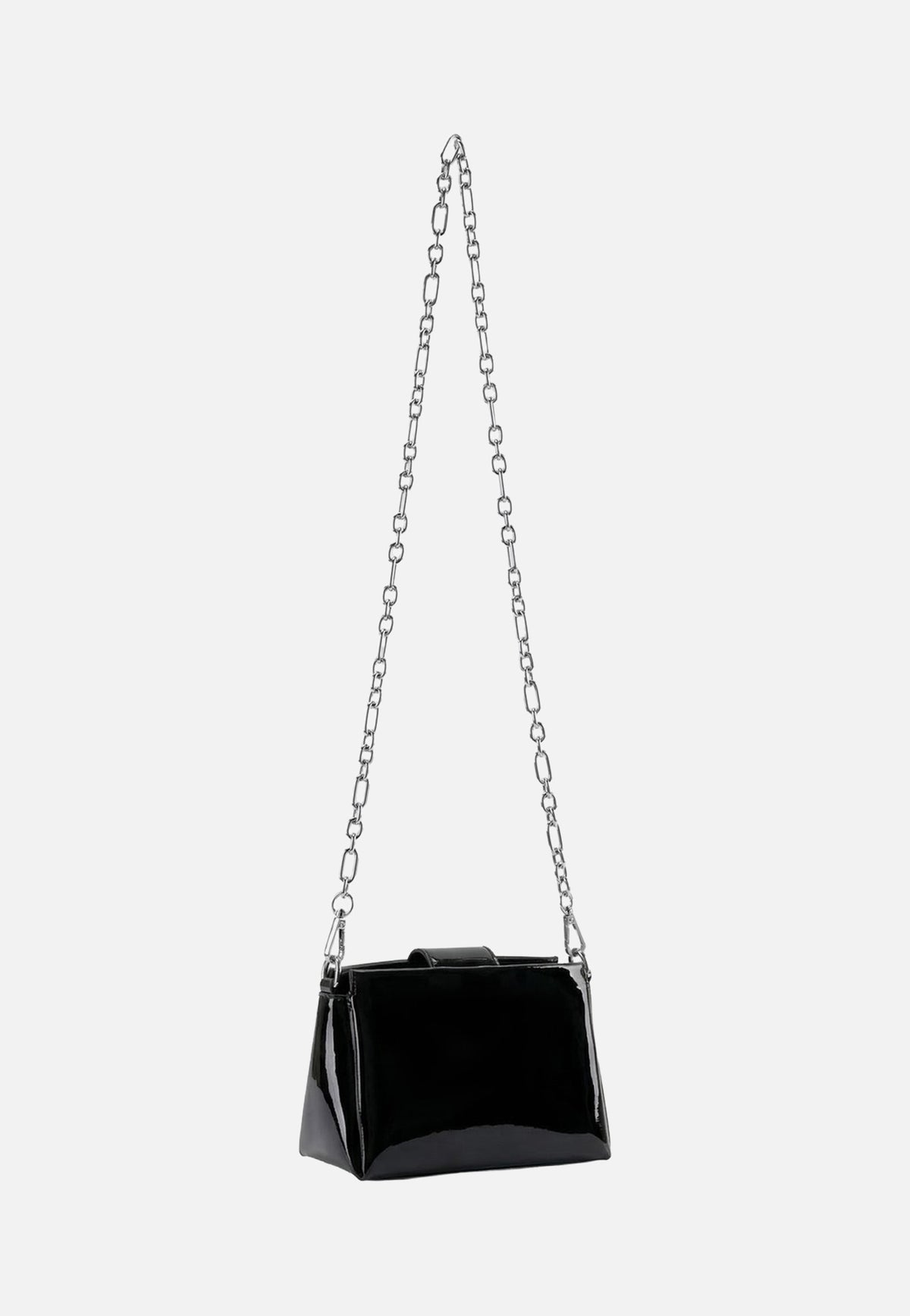 Seidenfelt Mariehamn Patent Black Borsa da sera