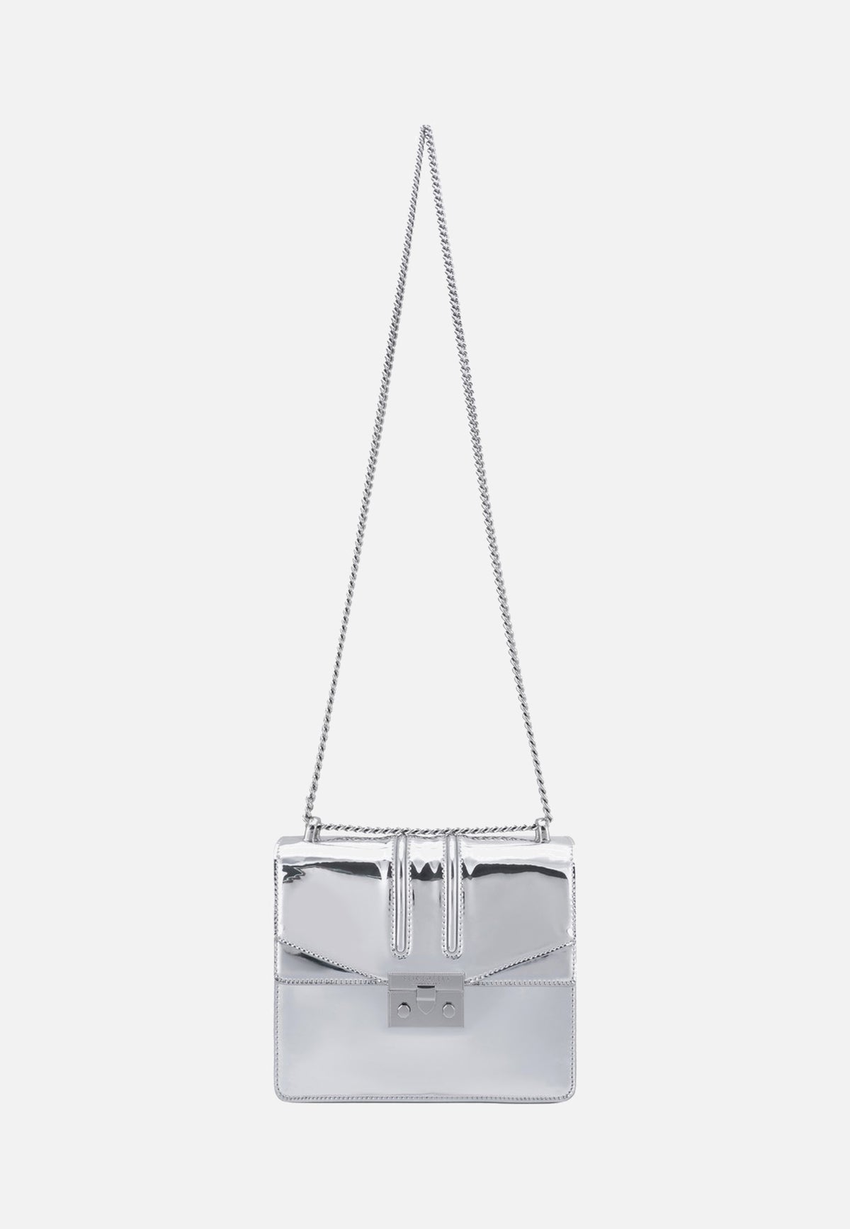 Seidenfelt Roros Mirror Mirror Silver Borsa da sera