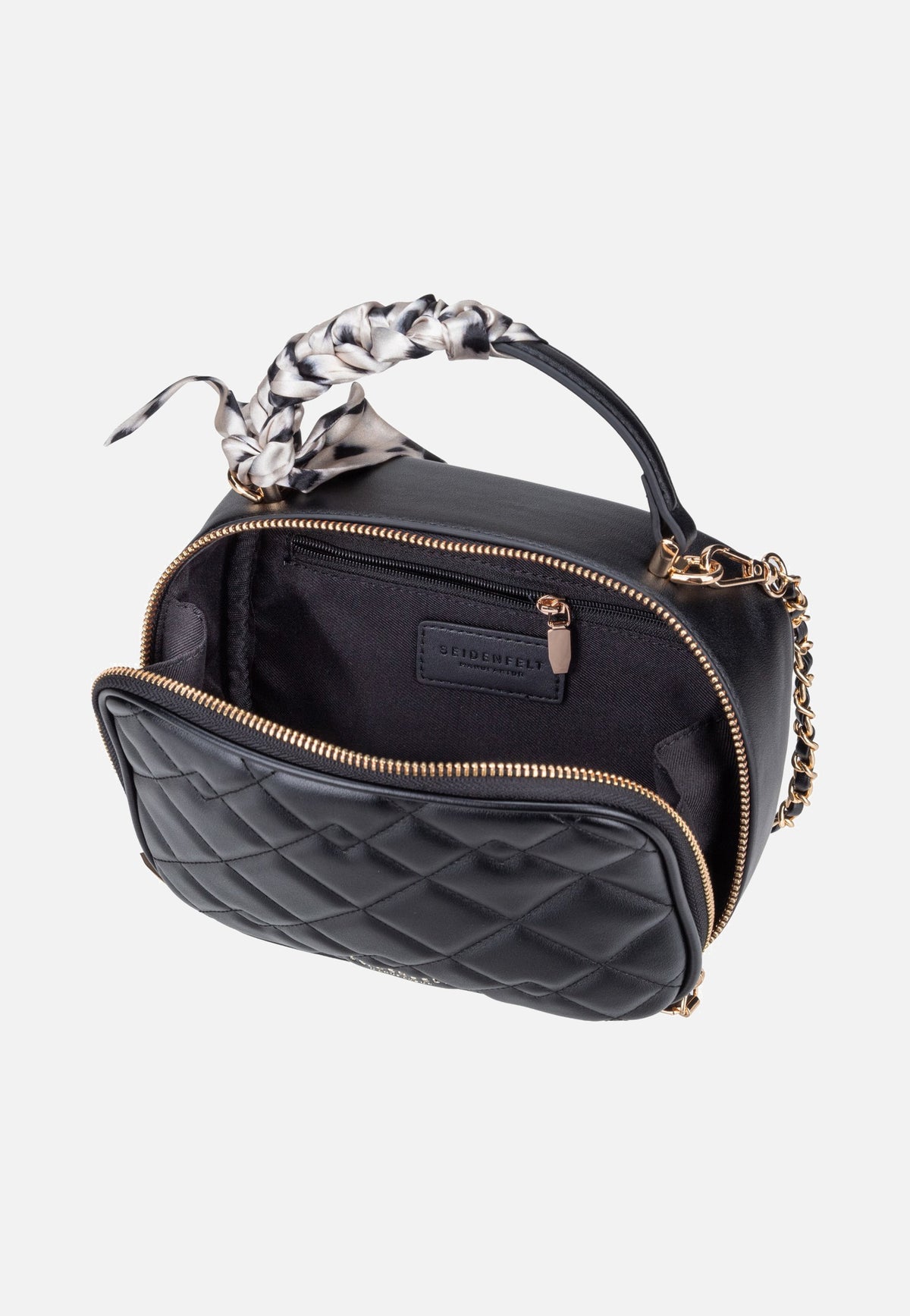 Seidenfelt Sande Case Black Shoulder Bag