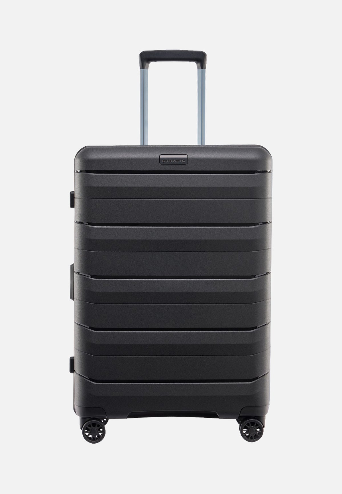 Stratic Ethos Trolley M Black Suitcase