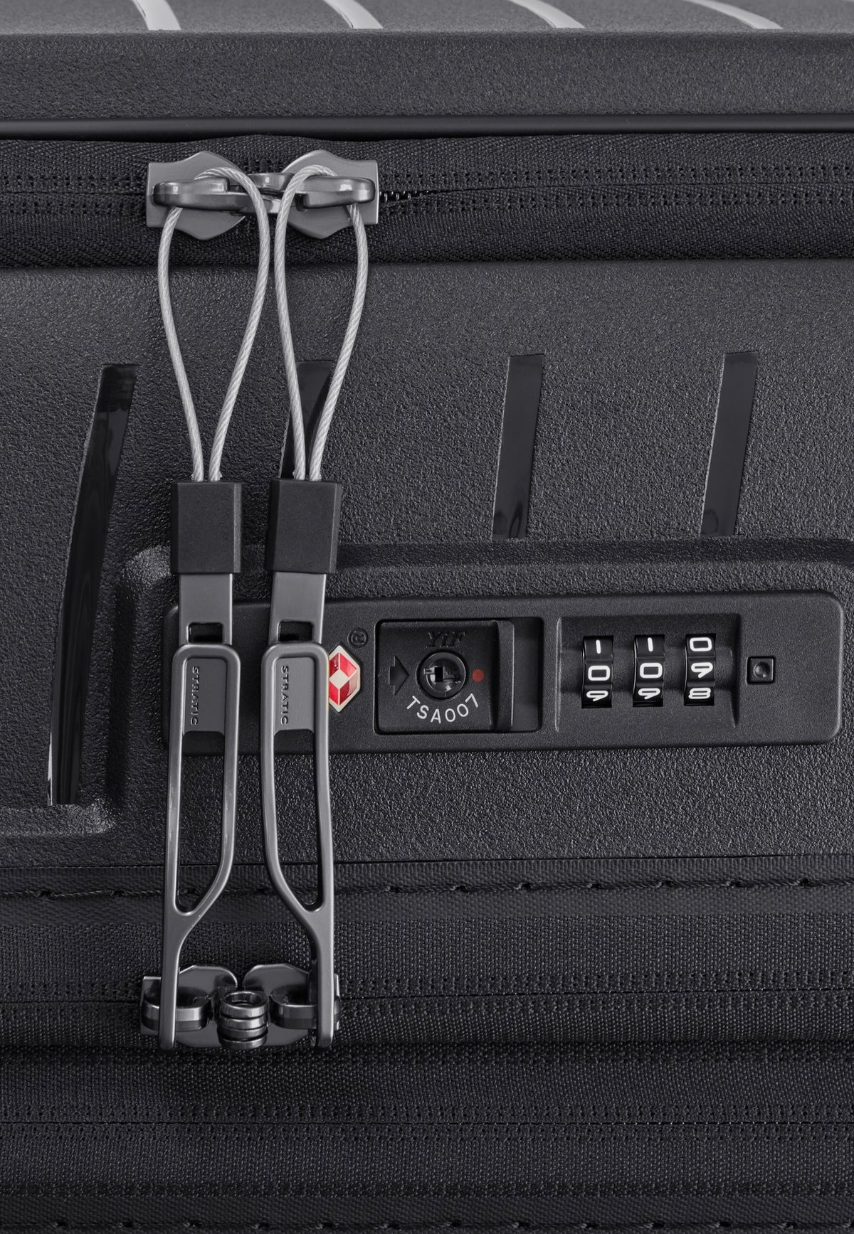 Stratic Novium ML Trolley S Black Maleta
