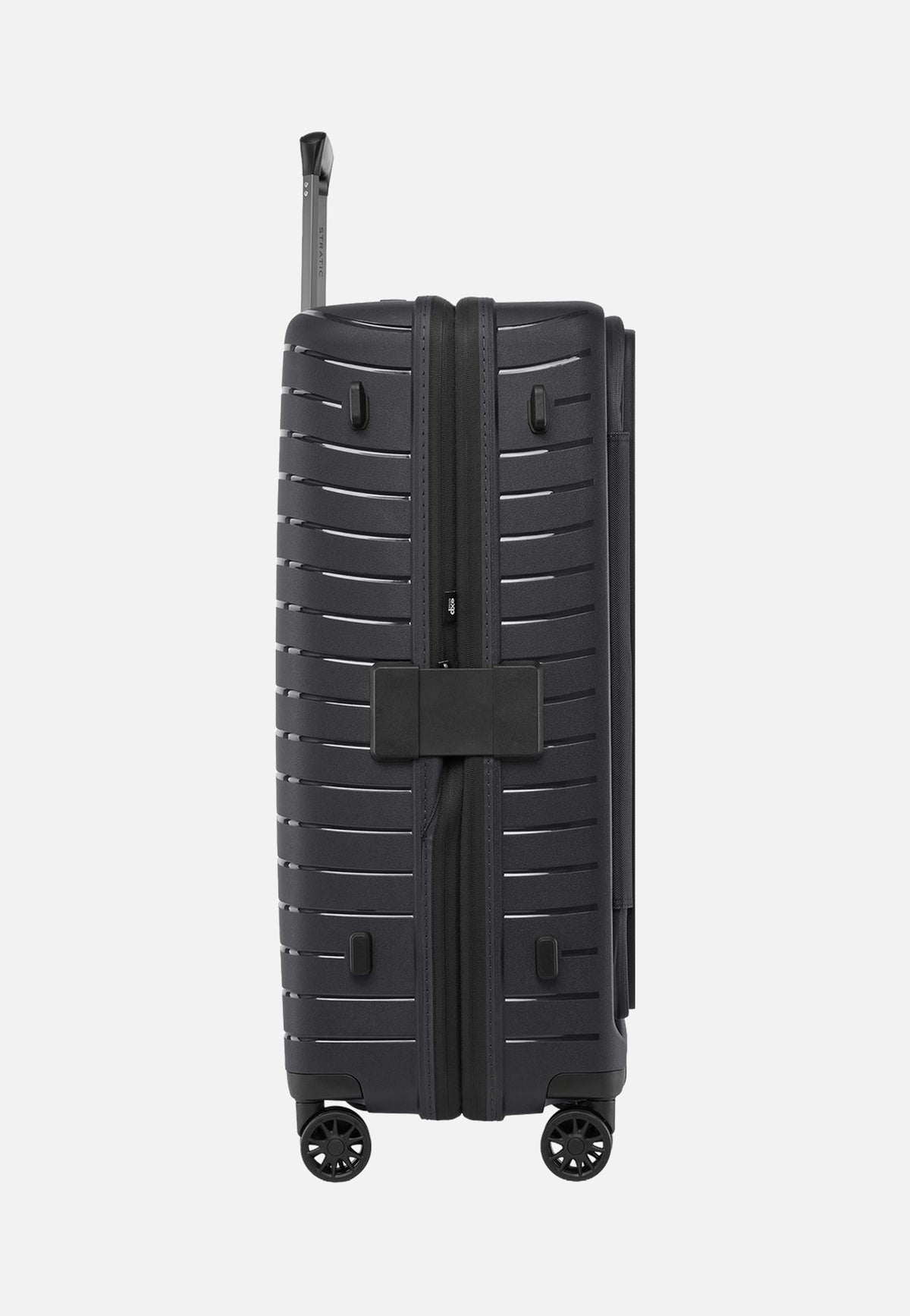 Stratic Novium ML Trolley L Black Suitcase