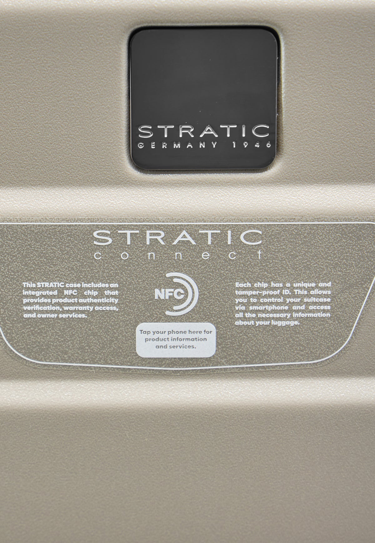 Stratic Phoenix ML Trolley L Champagne Suitcase