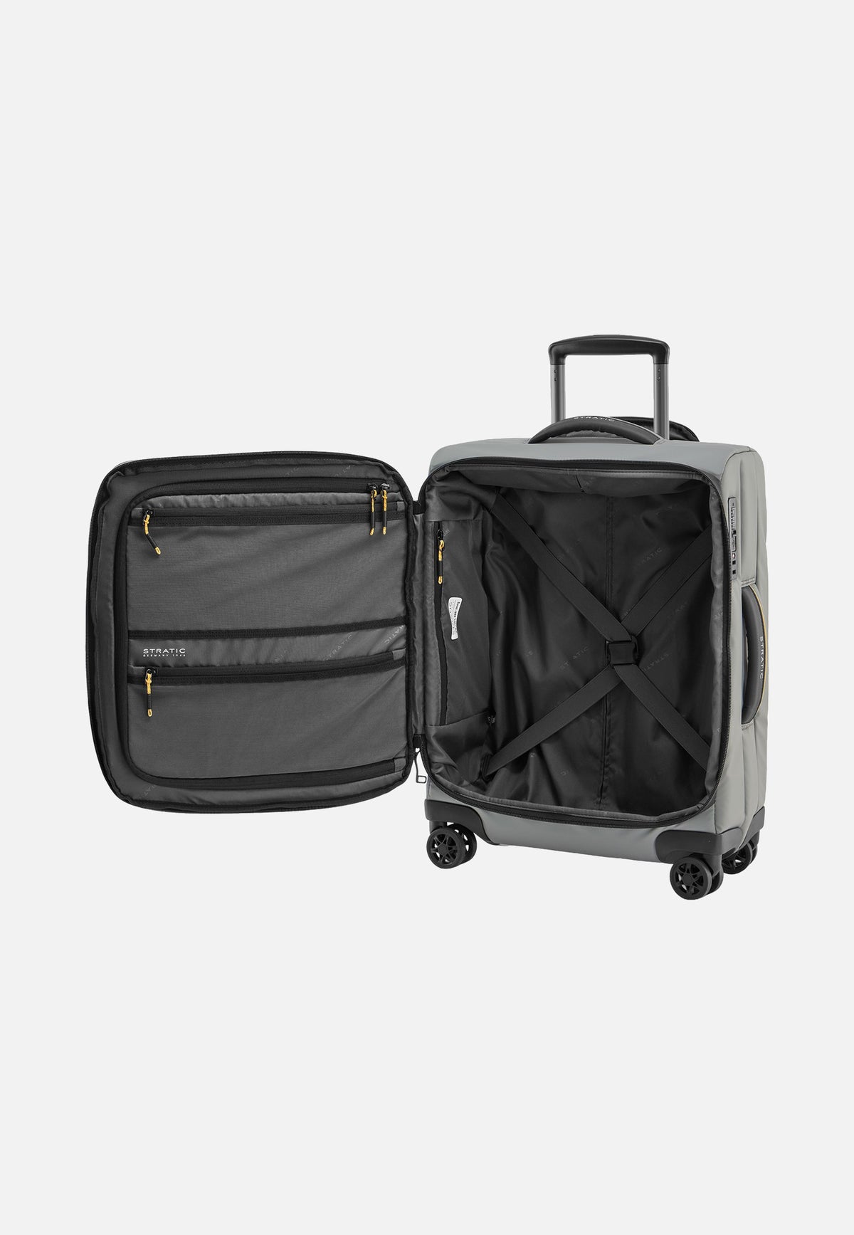 Stratic Vibe Trolley S Grey Maleta