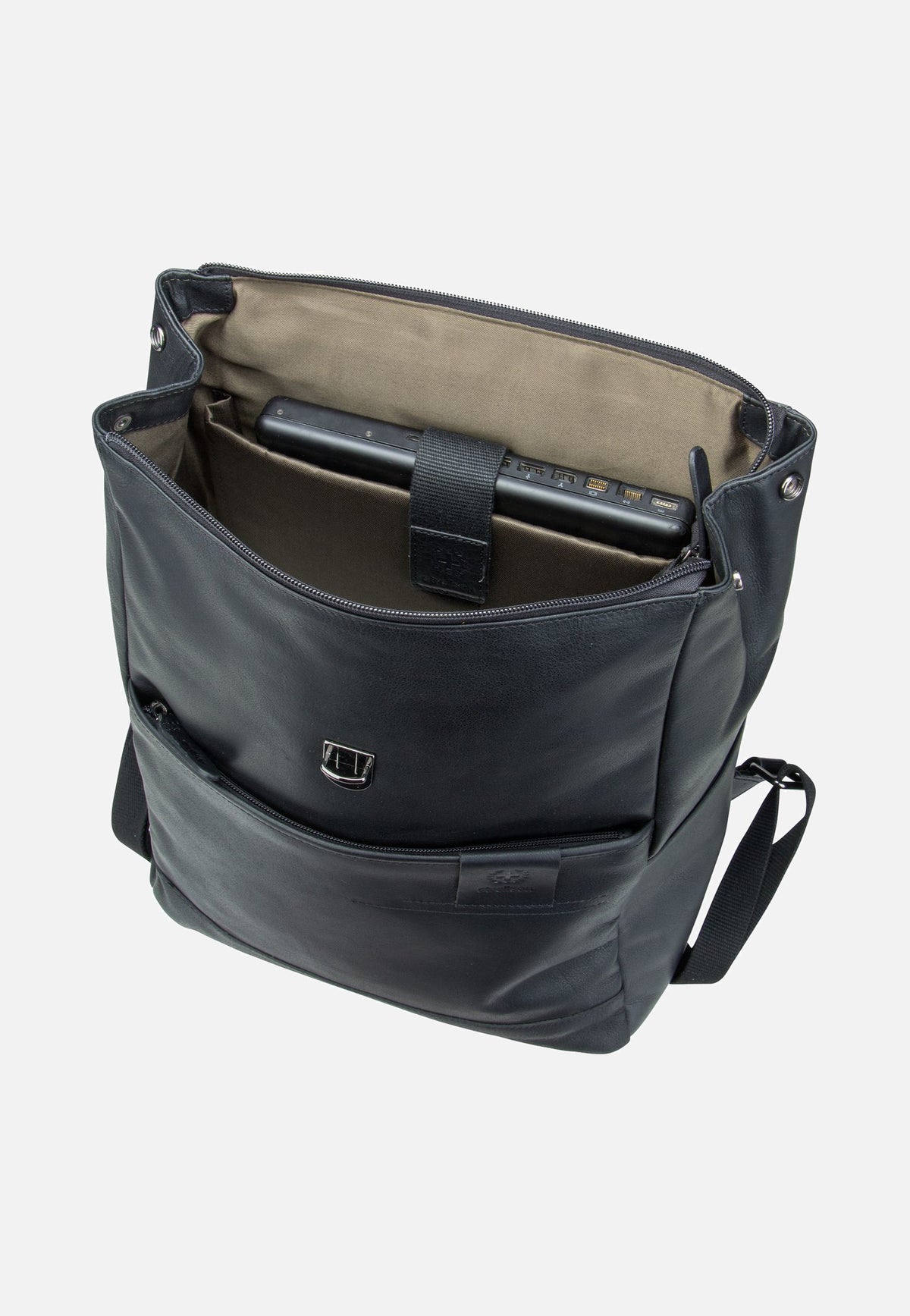 Strellson Hyde Park MVF Black Backpack