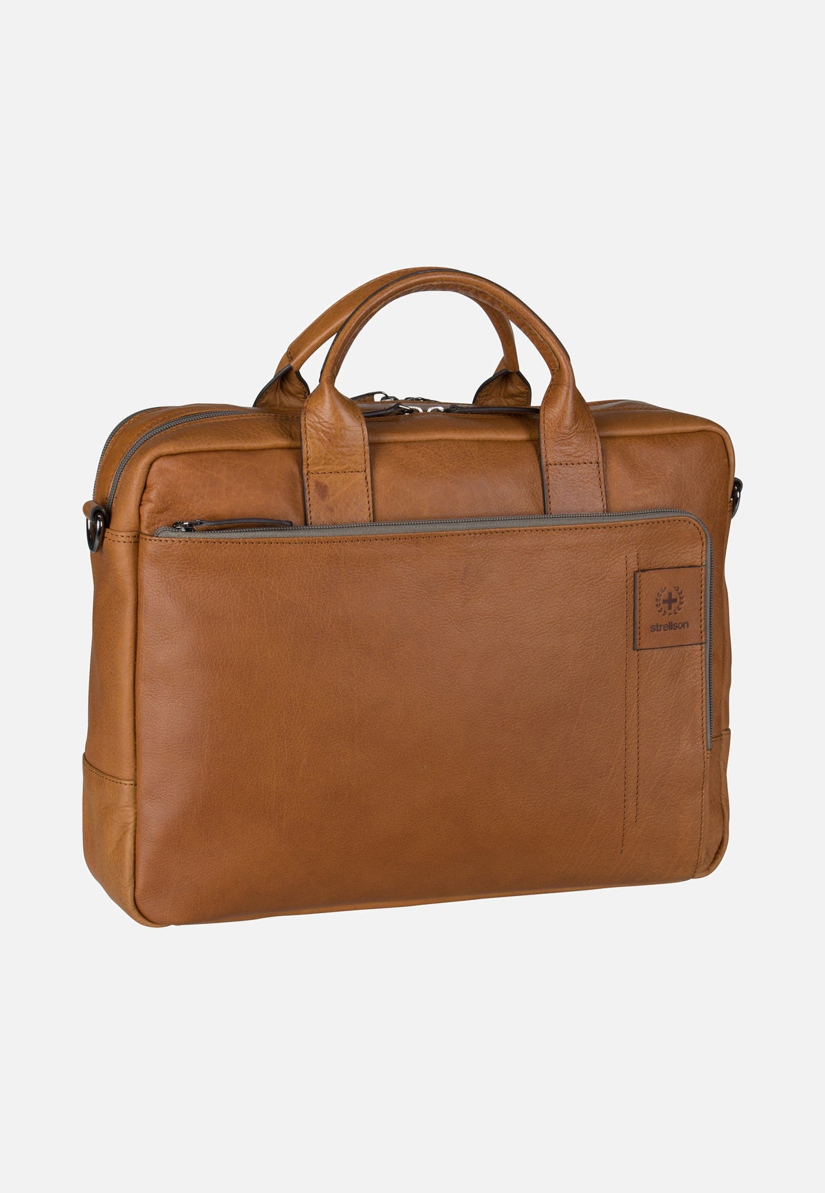 Strellson Hyde Park BriefBag SHZ Cognac Briefcase