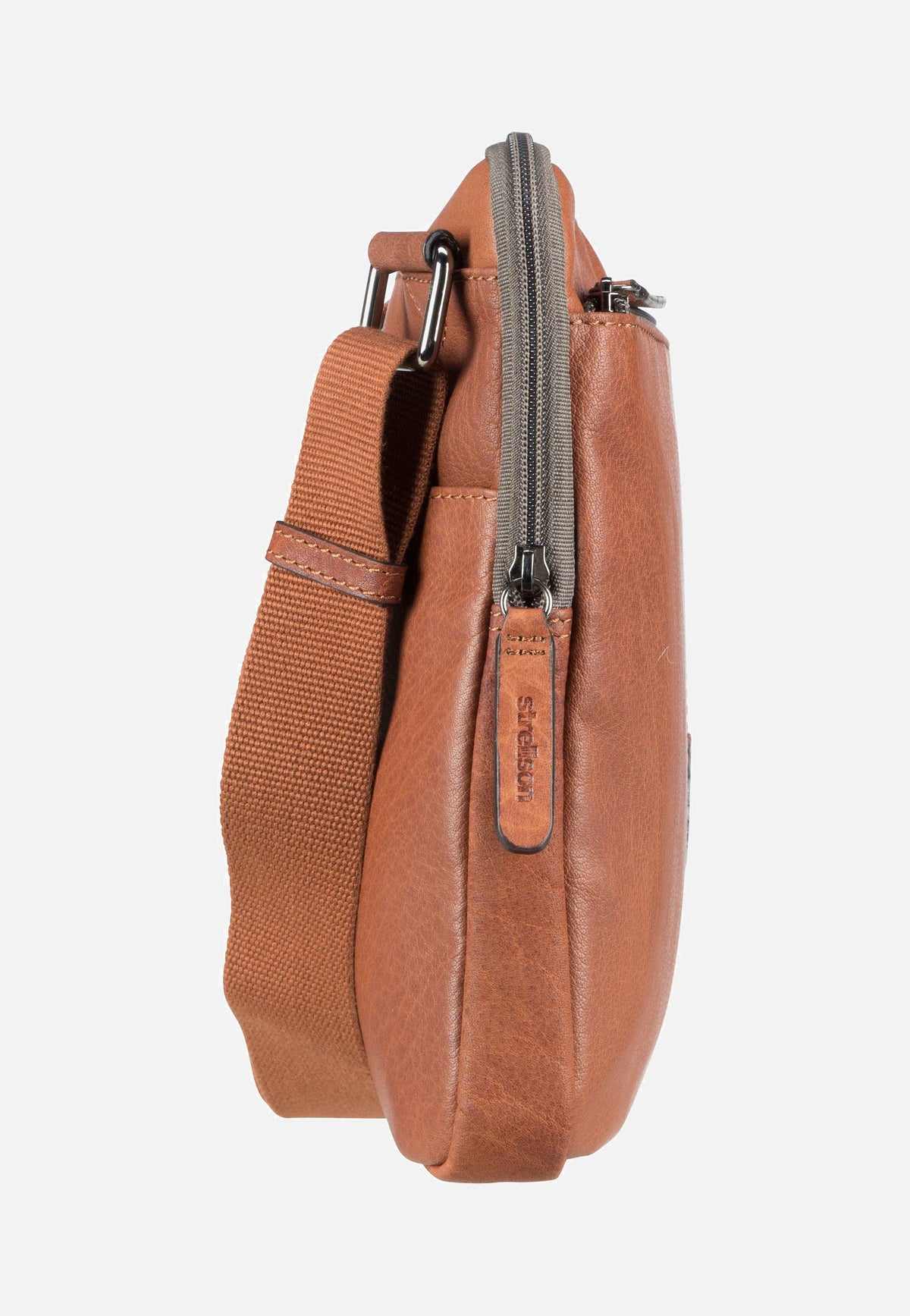 Strellson Hyde Park XSVZ Cognac Crossbody Bag