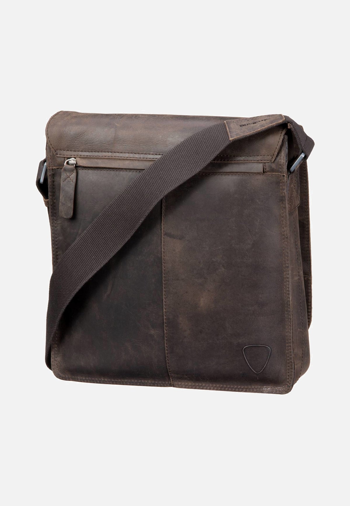 Strellson Richmond Messenger MV Dark Brown Crossbody Bag