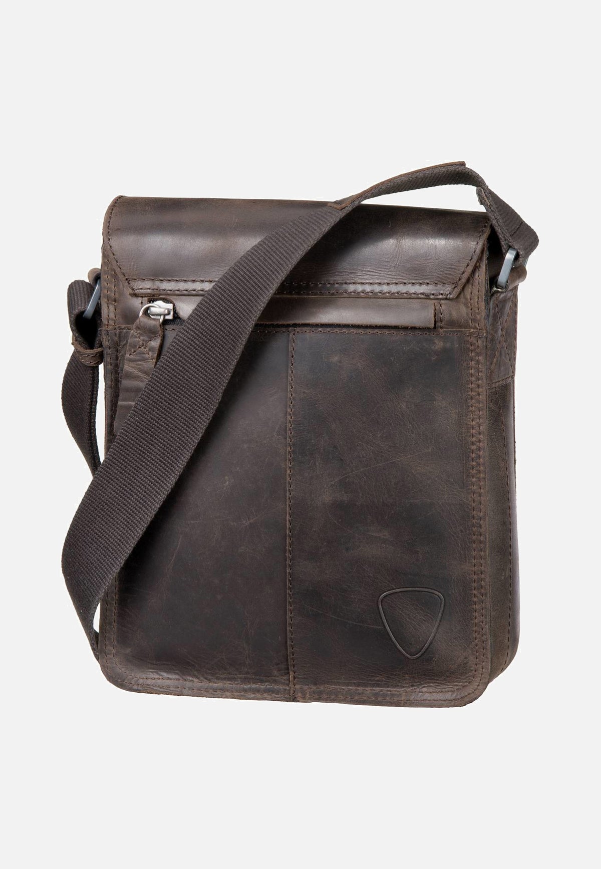 Strellson Richmond Messenger SV Dark Brown Crossbody Bag