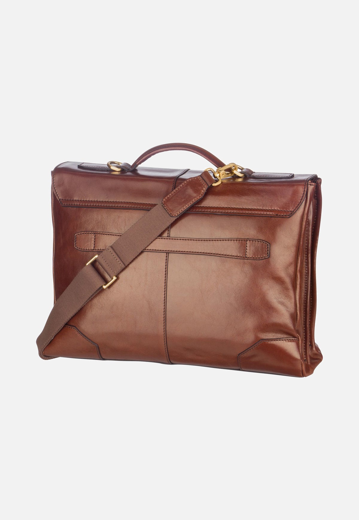 The Bridge Vespucci 3610 Marrone Briefcase