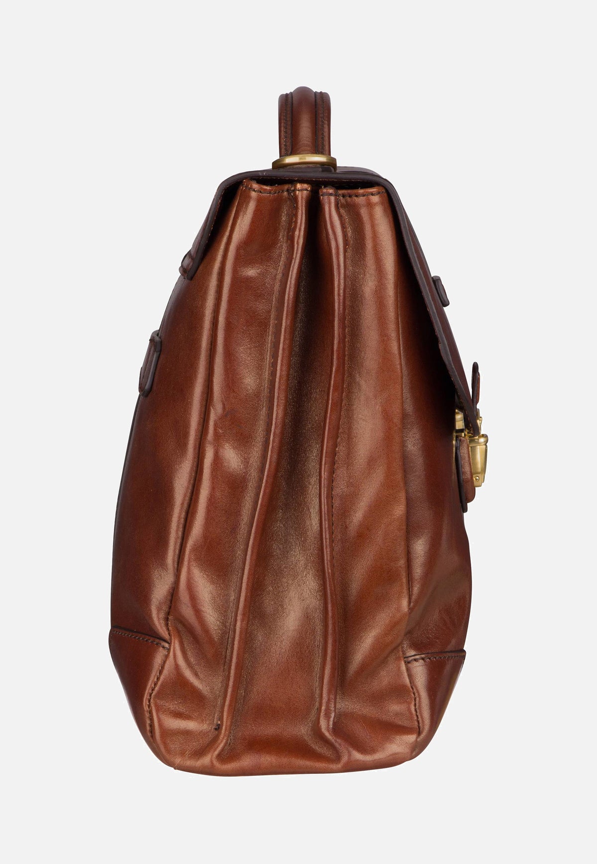 The Bridge Vespucci 3610 Marrone Briefcase