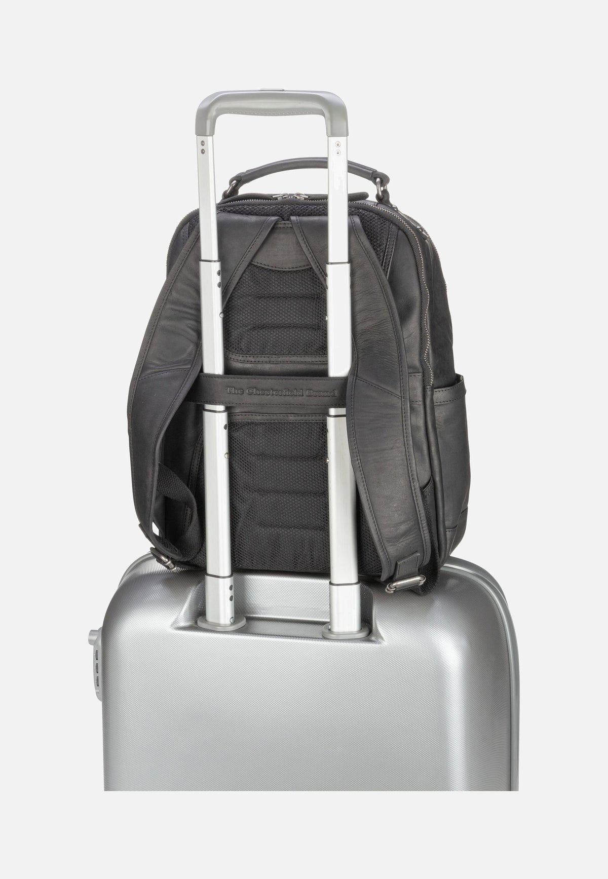 The Chesterfield Brand Austin 0184 Black Backpack