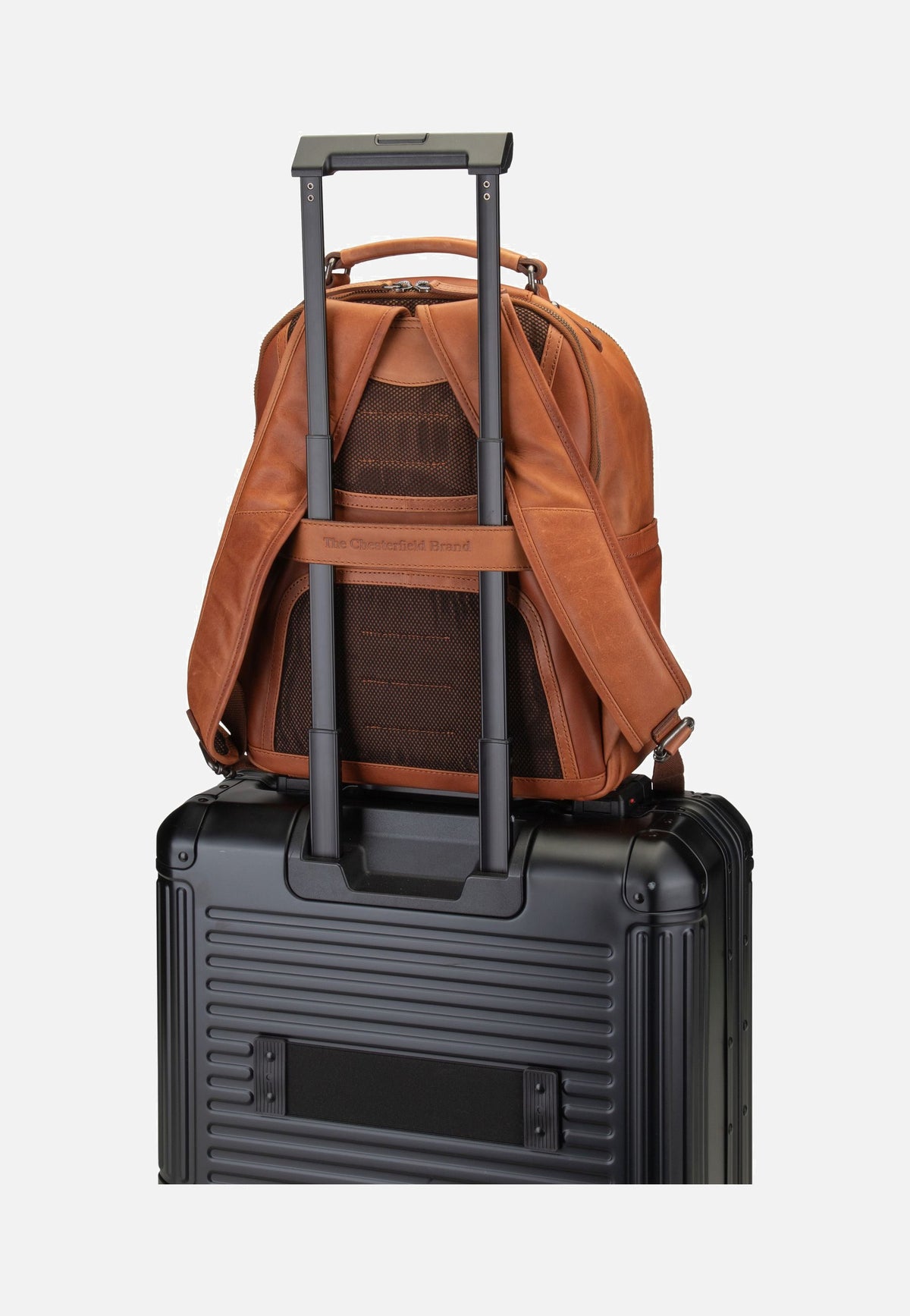 The Chesterfield Brand Austin 0184 Cognac Backpack