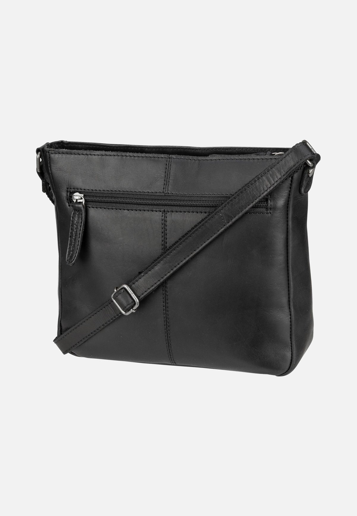 The Chesterfield Brand Mumbai 1172 Black Pouch Bag
