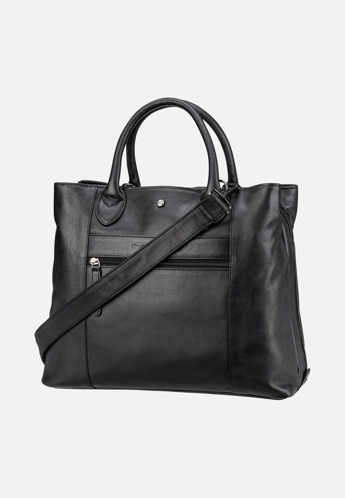 The Chesterfield Brand Passau 1298 Black Satchel