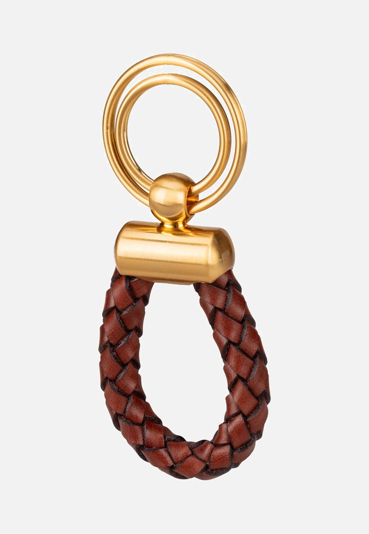 The Bridge Stouo Key Ring Marrone/Oro Llavero