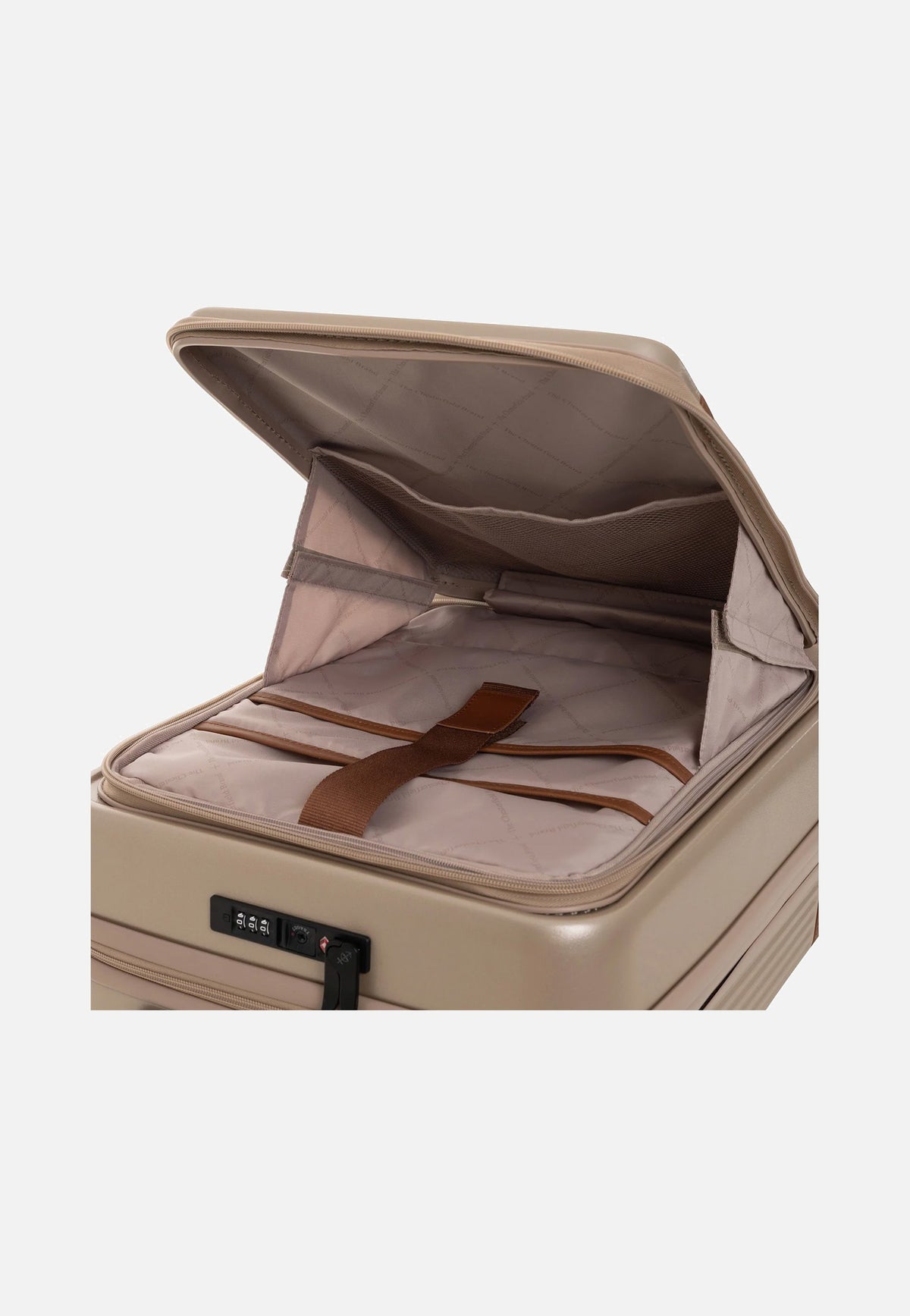 The Chesterfield Brand Zuna Cabin+ Champagne Valigia