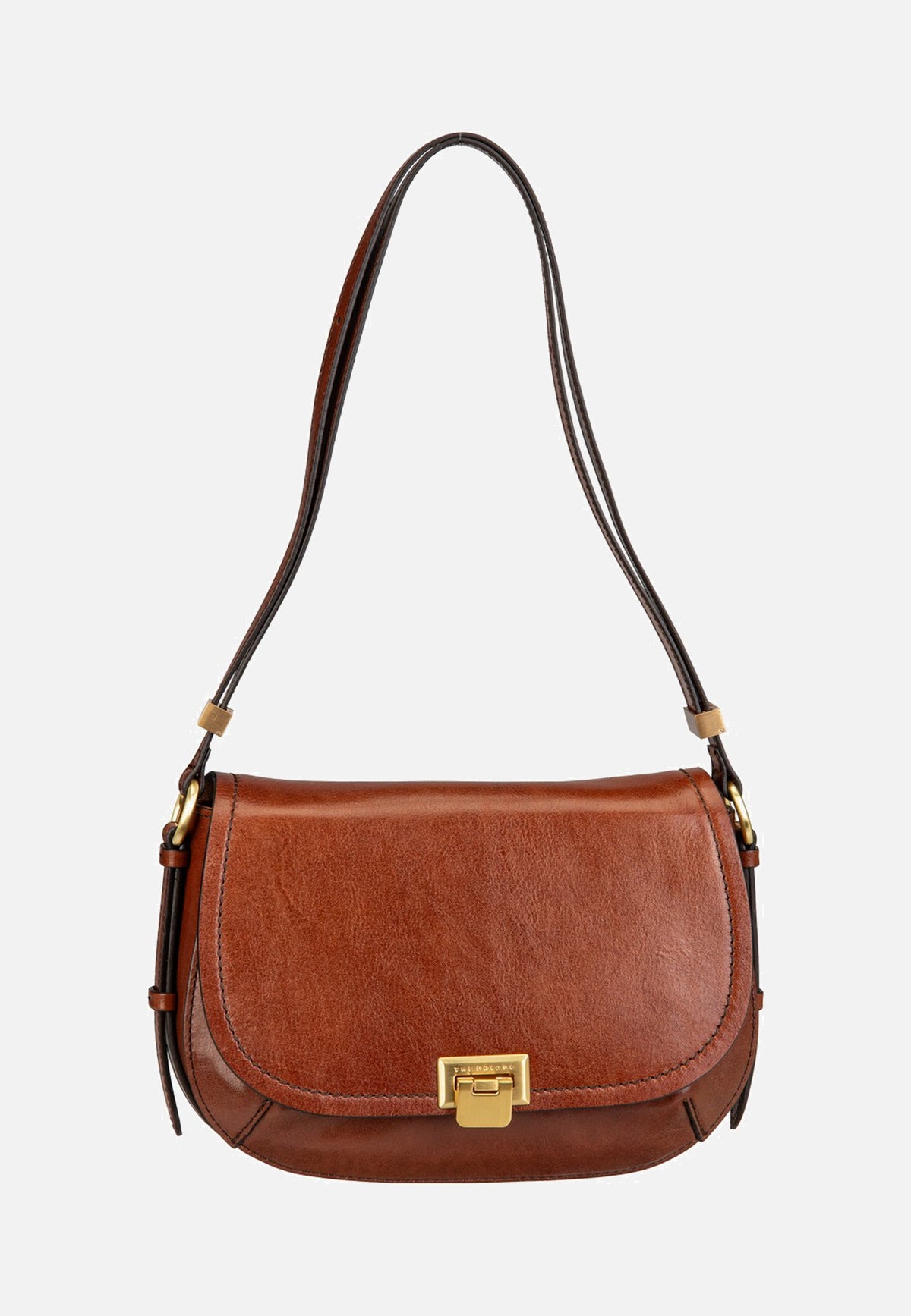 The Bridge Federica Crossbody Marrone/Oro Borsa a tracolla