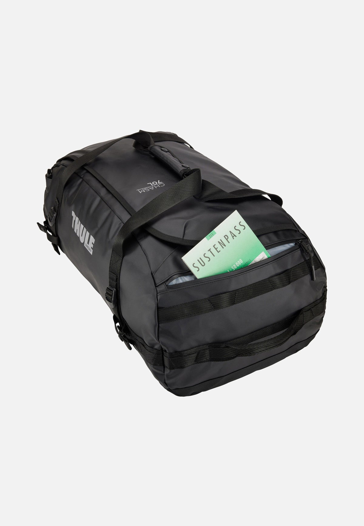 Thule Chasm 70L Black Dufflebag