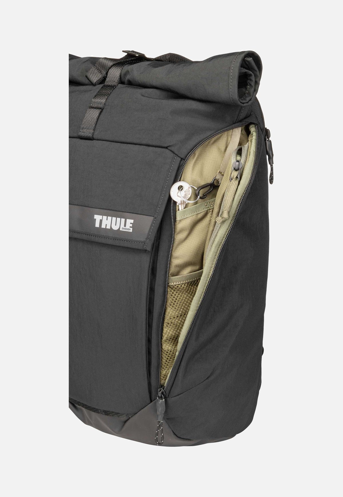 Thule Paramount 3 24L Black Rolltop Backpack