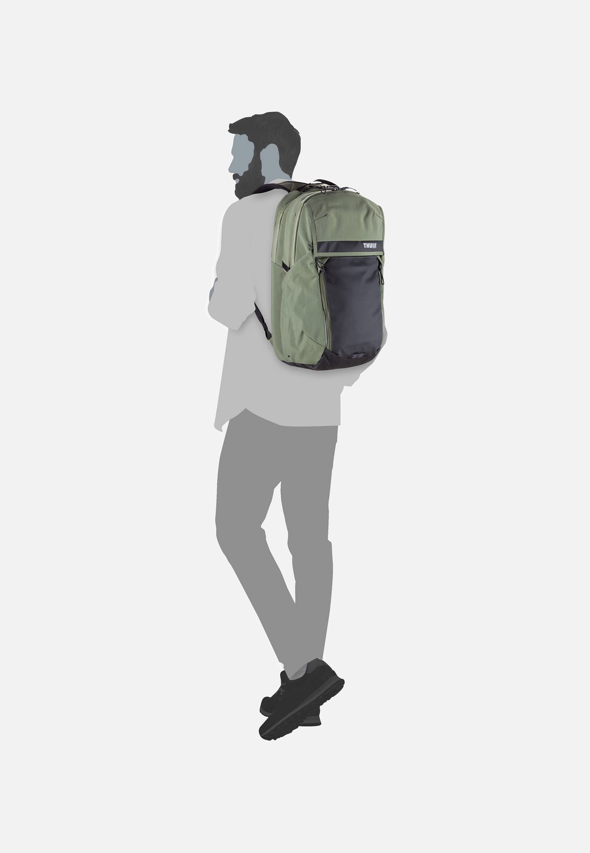 Thule Paramount Commuter 27L Olivine Backpack