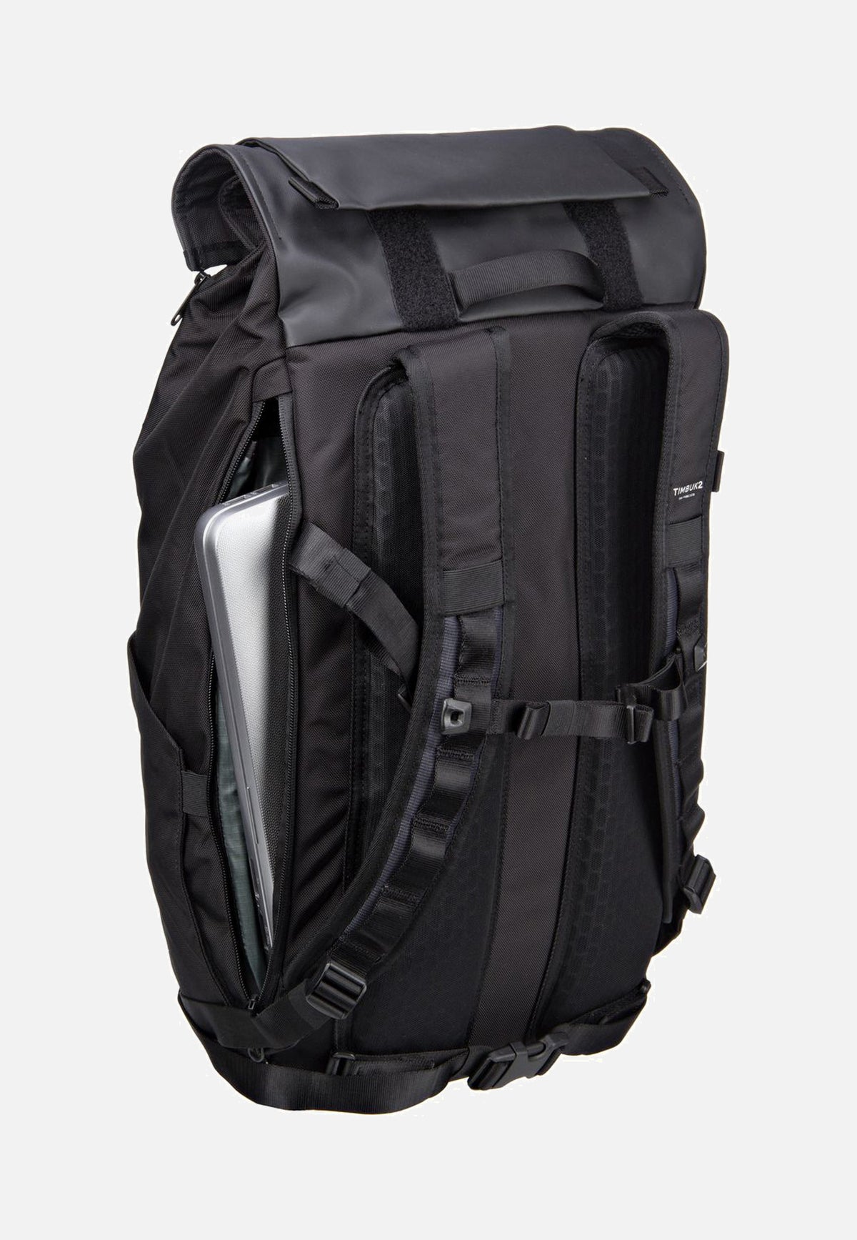 Timbuk2 Clark Pack Jet Black Rolltop Backpack