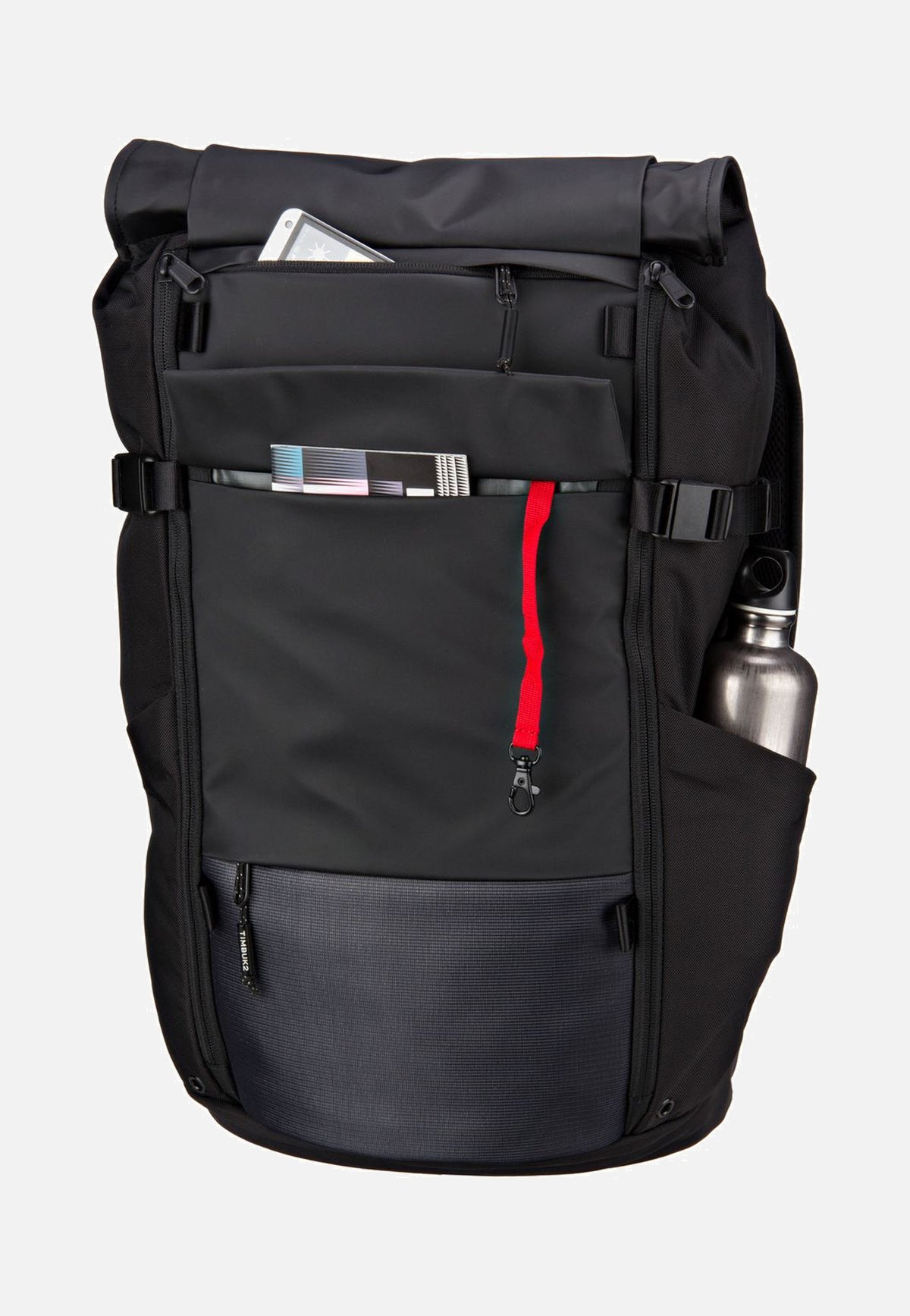 Timbuk2 Clark Pack Jet Black Rolltop Backpack