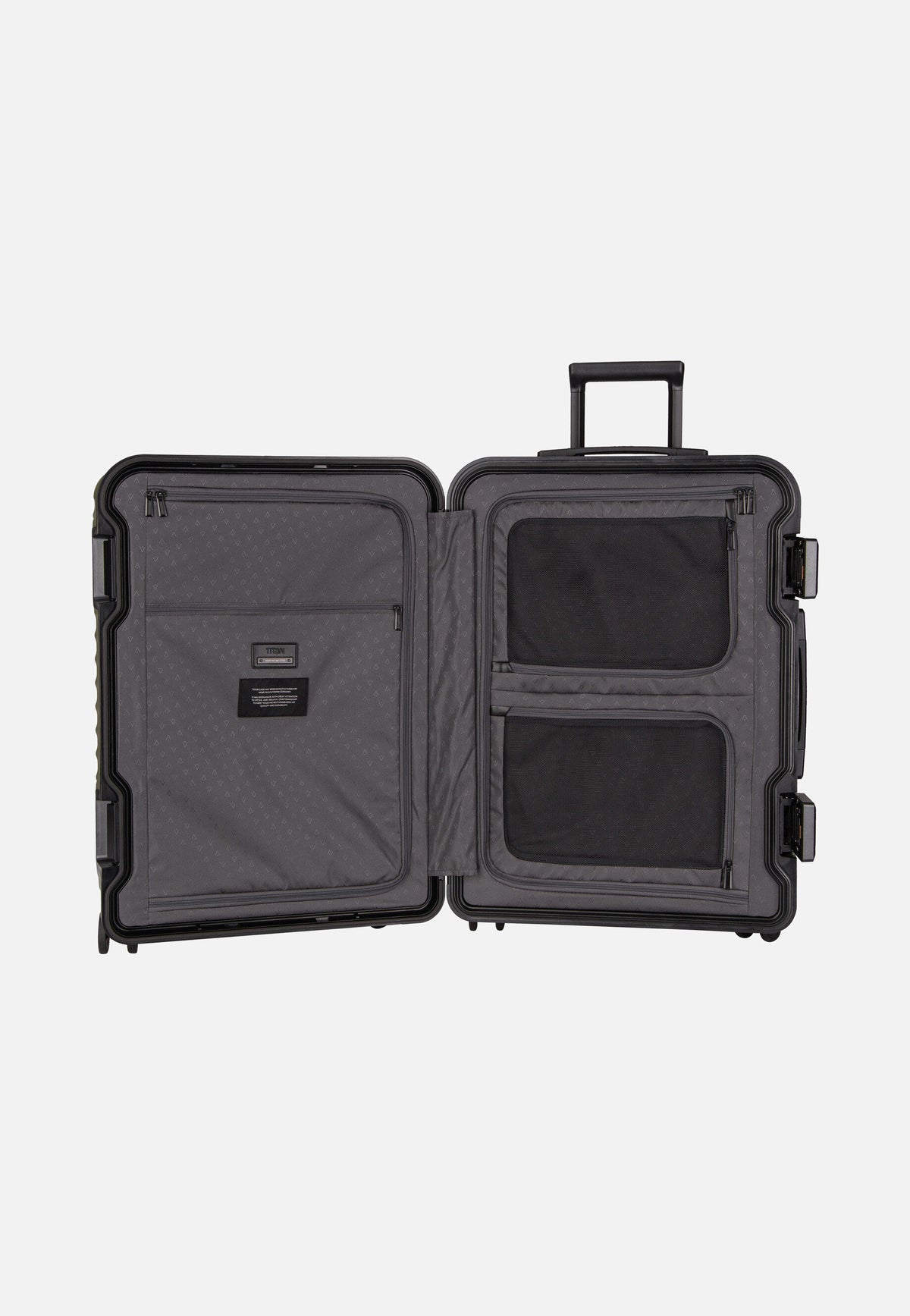 Titan OVERSEAS 4w Trolley M+ Forest Green Suitcase