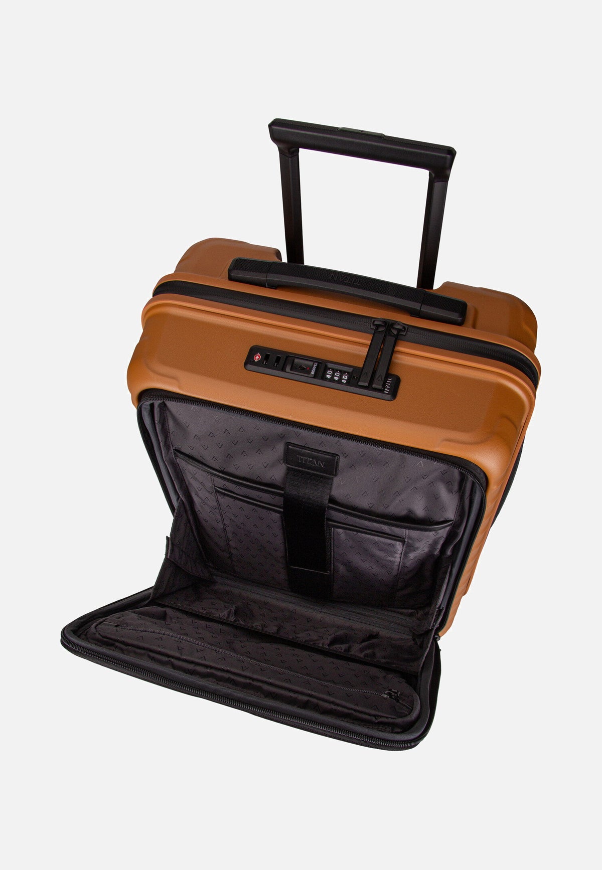 Titan UPGRADE 4w Trolley S VT Canyon Bronze Suitcase