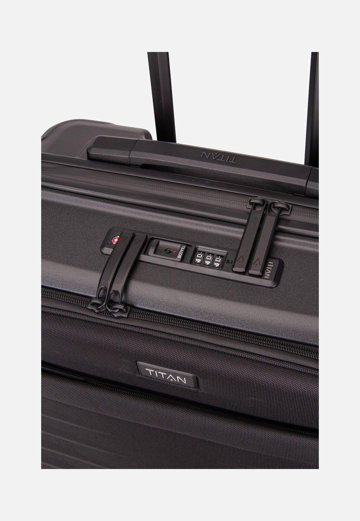 Titan UPGRADE 4w Trolley S VT Nightshade Black Suitcase