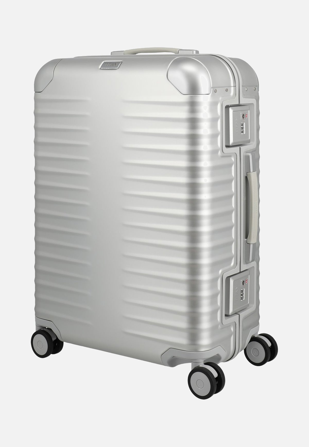 Titan ETERNITY 4w Trolley M+ Silver Suitcase