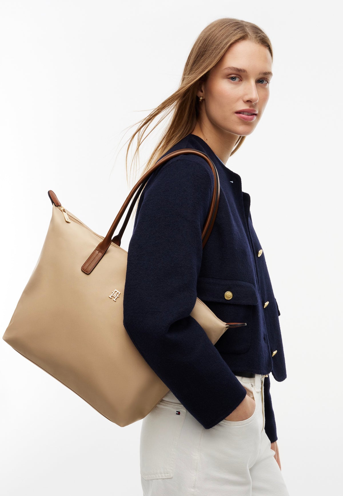 Tommy Hilfiger Popette Tote Horseradish Comprador