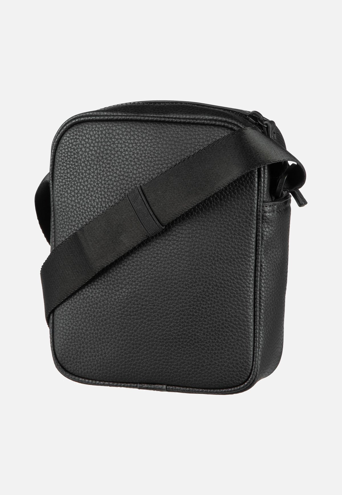 Tommy Hilfiger Essential PU Mini Reporter Black Crossbody Bag