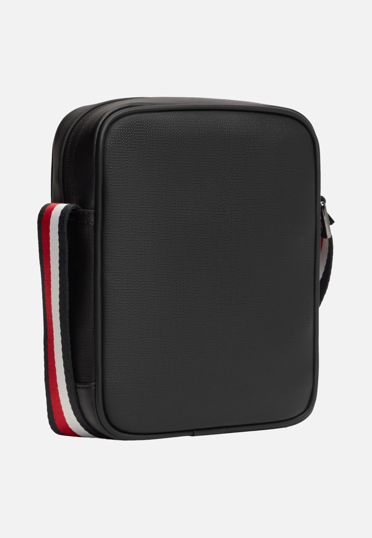 Tommy Hilfiger TH Textured Mini Reporter Black Sac à bandoulière