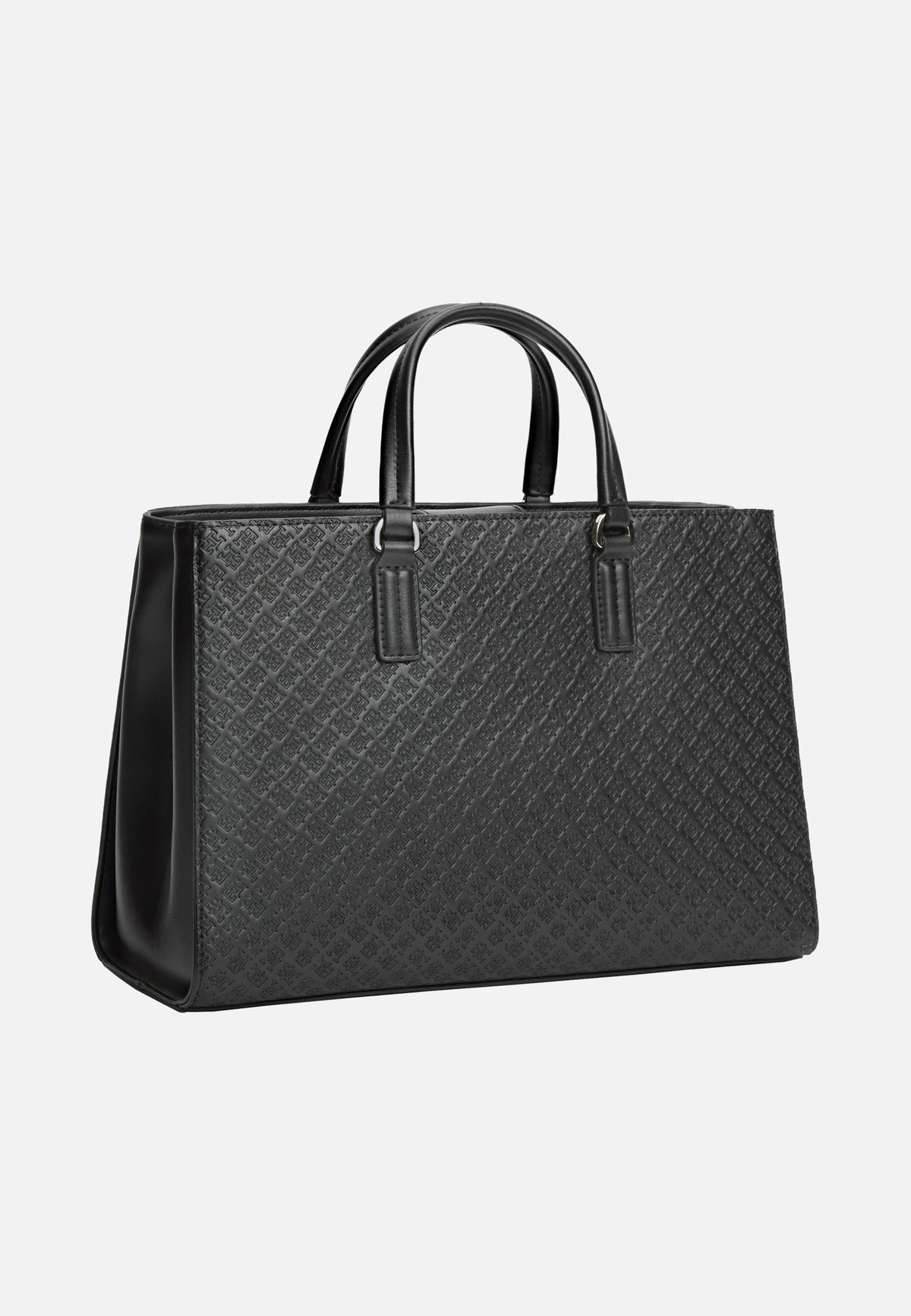 Tommy Hilfiger TH Daily Satchel Mono Black Satchel
