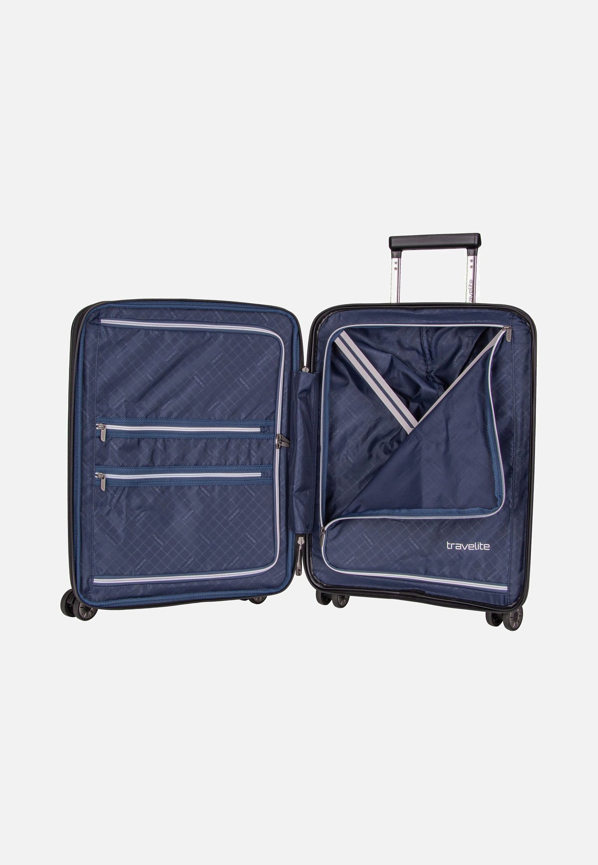 travelite Air Base 4-Rad Trolley S Exp Anthracite Suitcase