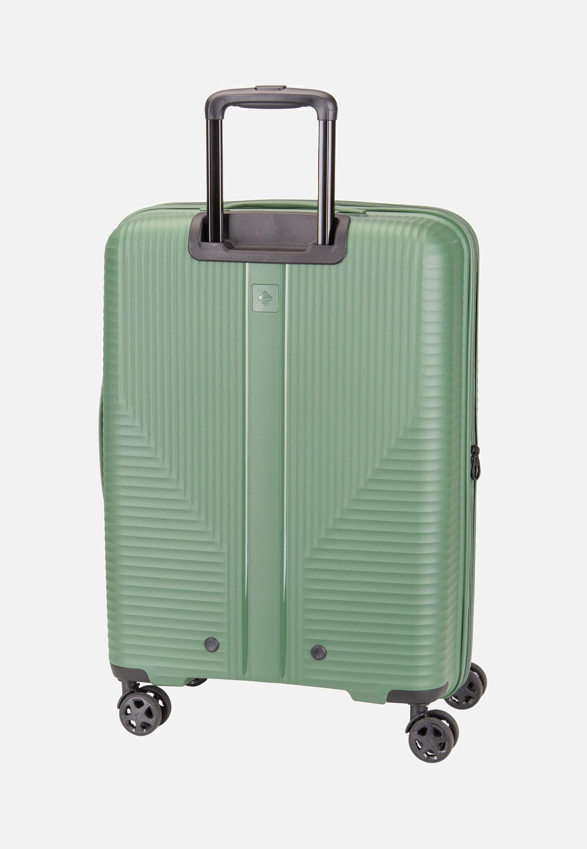 travelite Air Stripe Trolley 4w M exp. Green Suitcase