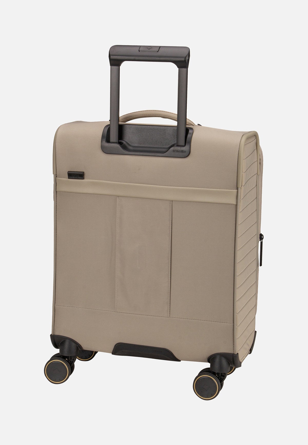 travelite Barbara Stepp 4W Trolley S Exp Satin Nude Suitcase