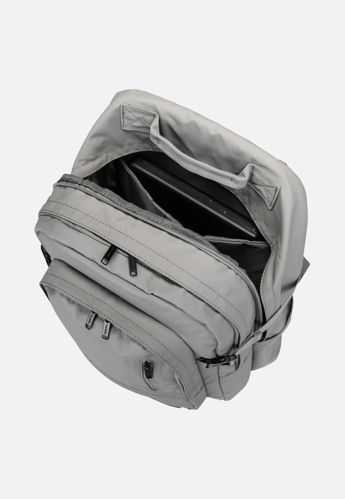 travelite Basics Rollup Daypack Hellgrau Backpack