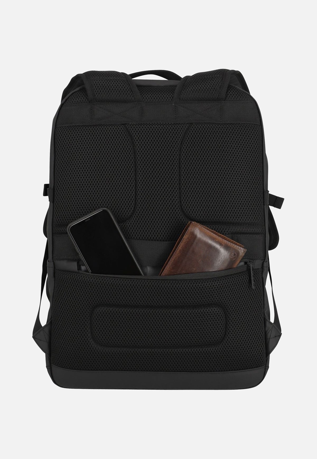 travelite Basics Rollup Daypack Schwarz Rugtassen