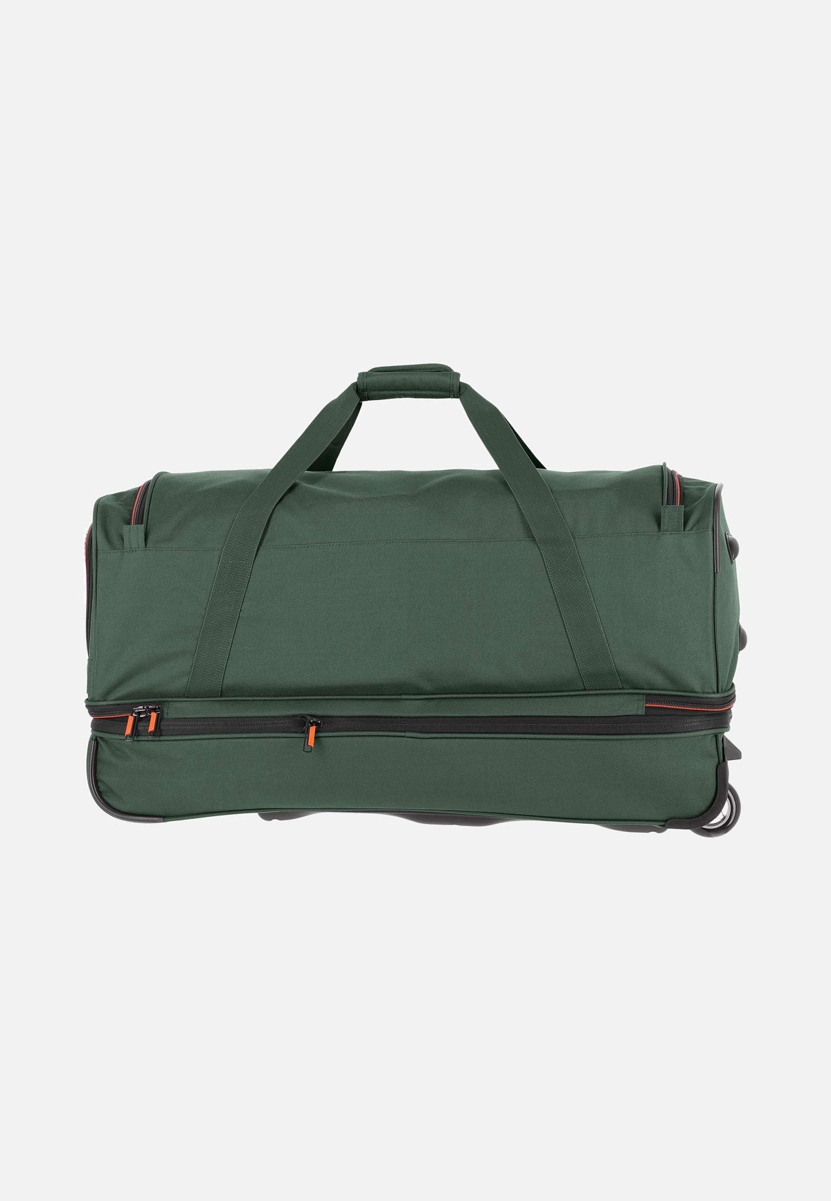 travelite Basics Trolley L Dunkelgrün Travel Bag with Wheels