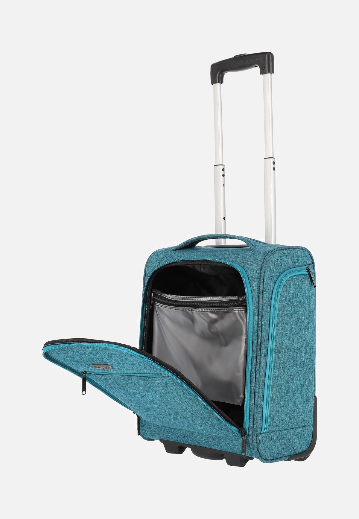 travelite Cabin 2w Bordtrolley Underseater Petrol Suitcase