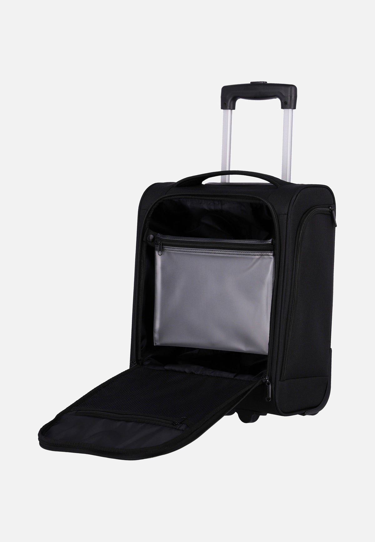travelite Cabin 2w Bordtrolley Underseater Schwarz Suitcase